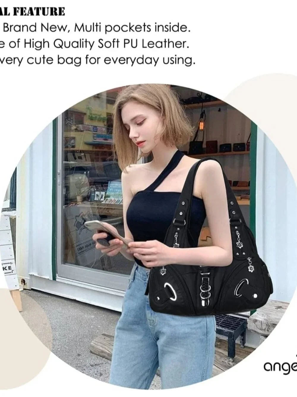 Hobo Purses and handbags for Women Satchel Handbag Women Purses Large Daily Shou